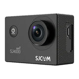 SJCAM SJ4000 Wi-Fi - Caméra d'action 4K, caisson étanche 30 m et fixations : WiFi vue arrière écran