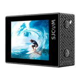 SJCAM SJ6 Ultra - caméra d'action 4K à double écran, commande vocale, étanche 30 m en caisson : arrière tactile