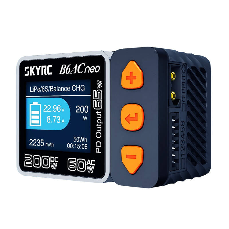 SkyRC B6AC Neo - Chargeur GaN 200 W multifonction - visuel 1