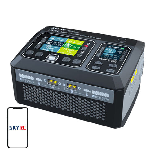 SkyRC D750 MIX - Chargeur deux voies AC/DC, 32 A par voie