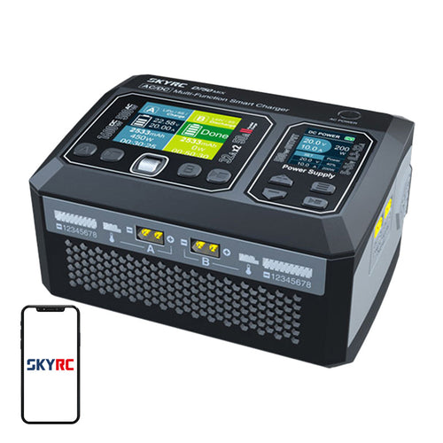 SkyRC D750 MIX - Chargeur deux voies AC/DC, 32 A par voie