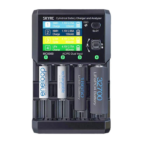 SkyRC MC5000 - chargeur et analyseur de batteries 4 canaux - visuel 1