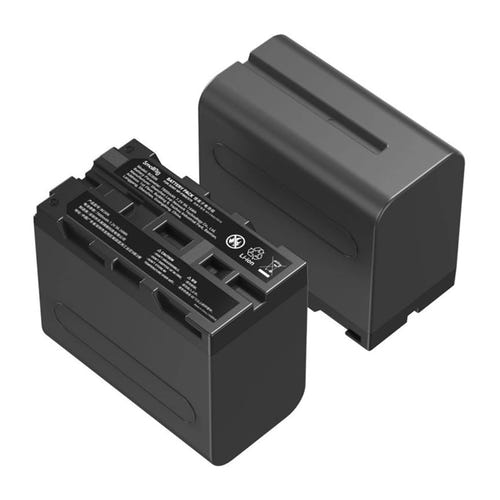 SmallRig NP-F970 3823 - Kit 2 batteries 7800 mAh et chargeur double LCD - visuel 3
