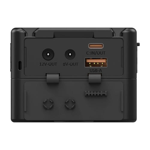SmallRig VB99 SE mini - batterie V-Mount compacte 98,9 Wh avec USB-C 65 W : écran OLED ports