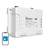 Sonoff 4CHR3 - Interrupteur connecté WiFi 4 canaux (vue 1)