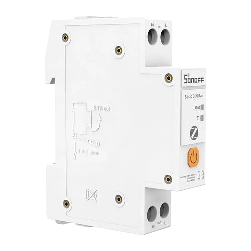 Sonoff BASIC-ZB1GSP - Interrupteur connecté Zigbee 32 A sur rail DIN - visuel 1