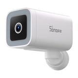 Sonoff CAM-B1P - Caméra de surveillance extérieure Wi-Fi 2K rotative, blanche - visuel 1