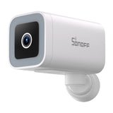 Sonoff CAM-B1P - Caméra de surveillance extérieure Wi-Fi 2K rotative, blanche - visuel 1