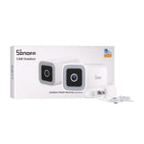 Sonoff CAM-B1P - Caméra de surveillance extérieure Wi-Fi 2K rotative, blanche - visuel 5