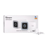 Sonoff CAM-B1P - Caméra de surveillance extérieure Wi-Fi 2K rotative, blanche - visuel 5