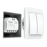 Sonoff Dual R3 - Module connecté WiFi 2 canaux avec mesure de consommation : adaptateur de montage