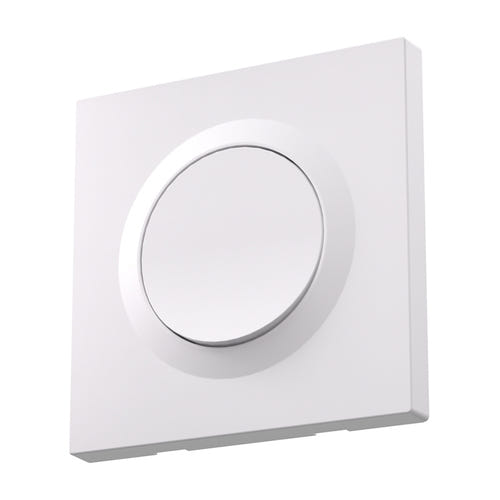 Sonoff E1GS - Boîtier d'interrupteur mural ultra-fin (avec neutre) : clipsage façade