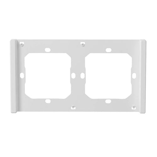 Sonoff M5-2C-80-FW - Cadre double pour interrupteurs M5 format 80 (blanc)
