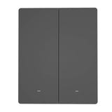 Sonoff M5-2C-80 - Interrupteur mural WiFi 2 canaux (graphite) (vue 3)