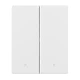 Sonoff M5-2C-80W - Interrupteur mural Matter 2 canaux (format 80) (vue 3)