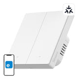 Sonoff M5-2C-86W - Interrupteur mural WiFi Matter 2 canaux (vue 1)