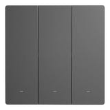 Sonoff M5 3C - Interrupteur mural WiFi 3 canaux (gris) (vue 5)