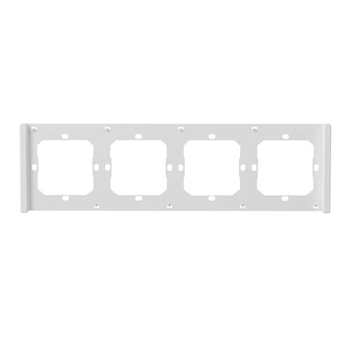 Sonoff M5-4C-80-FW - Cadre quadruple blanc pour interrupteurs M5-80