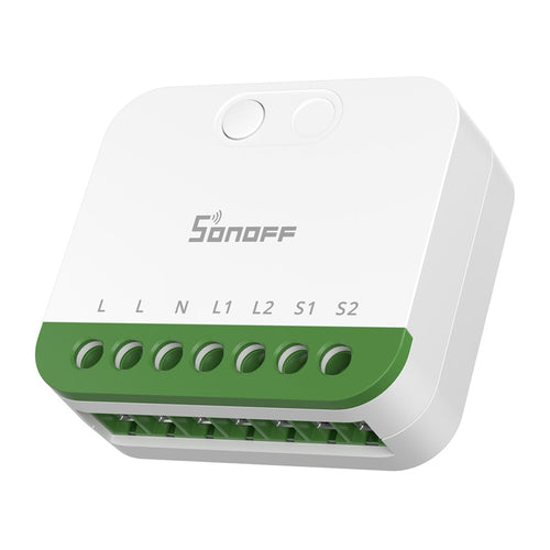 Sonoff MINI-2GS - Micromodule 2 canaux WiFi Matter (vue 1)