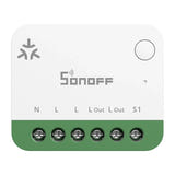 Sonoff MINI ONE - module interrupteur connecté Wi-Fi Matter 16 A : bornier raccordement