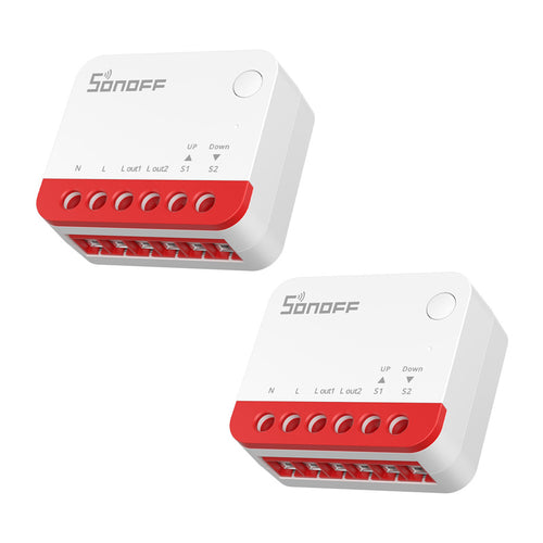 Sonoff MINI-ZBRBS - Module volet roulant Zigbee 3.0, lot de 2 - visuel 1
