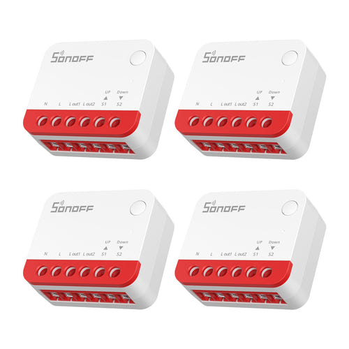 Sonoff MINI-ZBRBS - Modules volet roulant Zigbee (lot de 4) (vue 1)