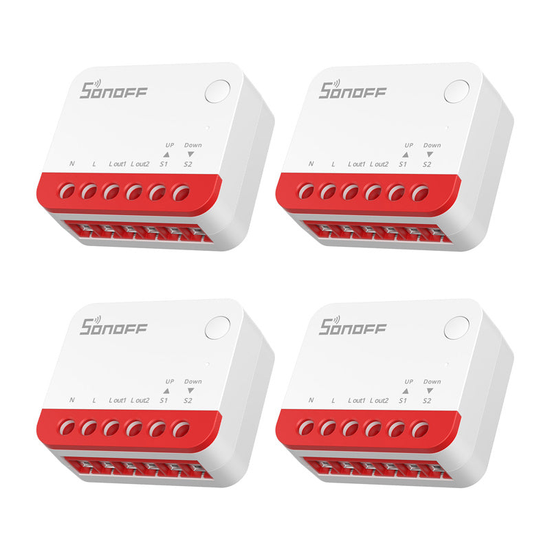 Sonoff MINI-ZBRBS — Modules volet roulant Zigbee (lot de 4) — visuel 1