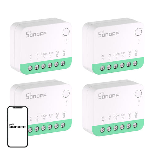 Sonoff MINIR4M Extreme - Interrupteurs WiFi Matter (lot de 4) (vue 1)