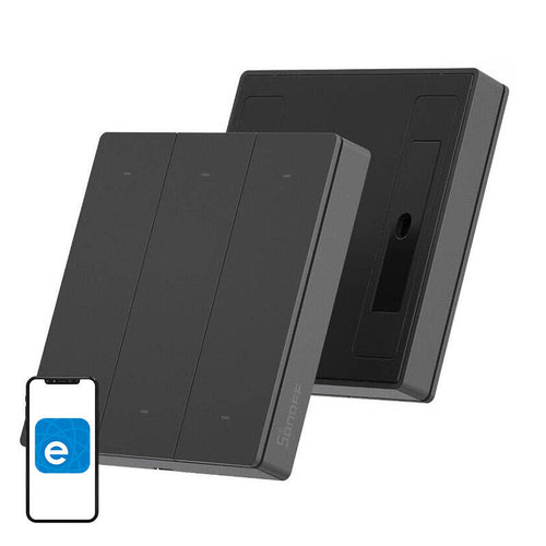 Sonoff R5 - Télécommande murale 6 boutons (gris) (vue 1)