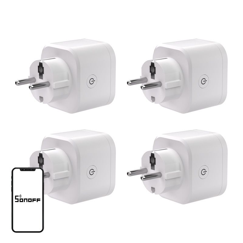 Sonoff S61s - Prise connectée WiFi Matter 16A (lot de 4) - visuel 1