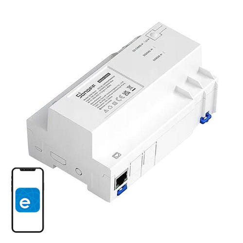 Sonoff SPM-Main - Module de mesure d'énergie Ethernet/WiFi (vue 1)