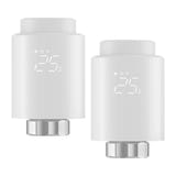 Sonoff TRVZB - Têtes thermostatiques connectées ZigBee (lot de 2) : écran température