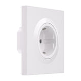 Sonoff WS01STPF-E - Prise murale encastrable type F 16 A : face avant