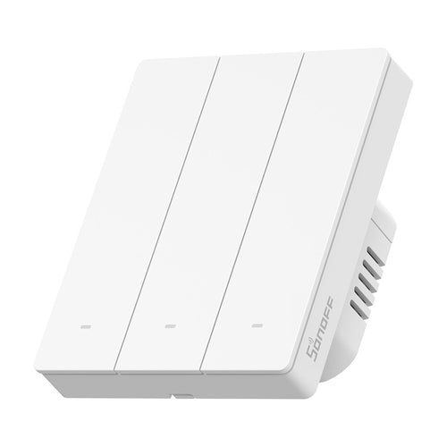 Sonoff ZBM5-3C-80W - Interrupteur tactile mural Zigbee 3 canaux (vue 1)