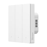 Sonoff ZBM5 - Interrupteur mural tactile Zigbee 3 canaux (vue 2)
