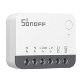 Sonoff ZBMINIR2 - Micromodule interrupteur connecté Zigbee 3.0, blanc - visuel 8