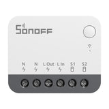 Sonoff ZBMINIR2 - Micromodule interrupteur connecté Zigbee 3.0, blanc - visuel 6