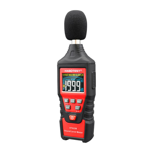 Habotest HT622B - sonomètre numérique 30-130 dB avec sortie USB : bonnette anti vent