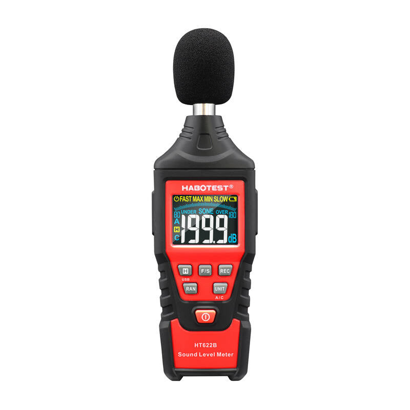 Habotest HT622B - sonomètre numérique 30-130 dB avec sortie USB - visuel 1
