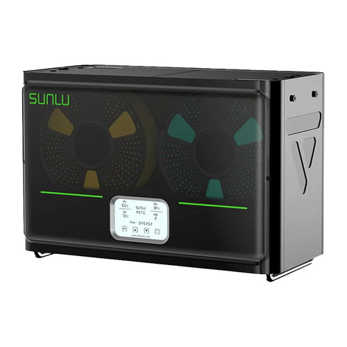 SUNLU FilaDryer S4 - Sécheur de filament 4 bobines (écran tactile, 70 degrés) : vue ensemble