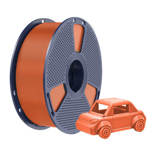 SUNLU PETG - Filament 3D résistant 1,75 mm 1 kg (orange soleil) : impression