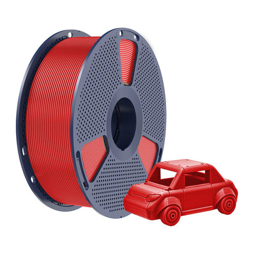 SUNLU PETG - Filament 3D résistant 1,75 mm 1 kg (rouge) : impression