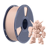 SUNLU PLA+ 2.0 - Filament 3D renforcé 1,75 mm 1 kg (beige) : impression