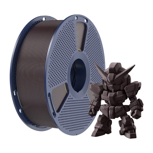 SUNLU PLA+ 2.0 - Filament 3D renforcé 1,75 mm 1 kg (châtaigne grillée) : impression