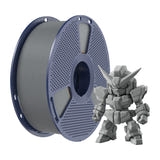 SUNLU PLA+ 2.0 - Filament 3D renforcé 1,75 mm 1 kg (gris) : impression