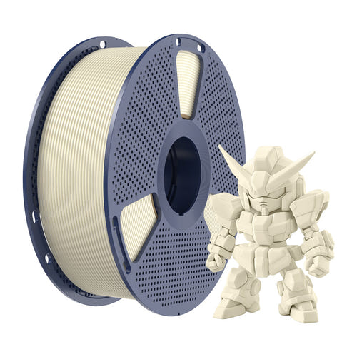 SUNLU PLA+ 2.0 - Filament 3D renforcé 1,75 mm 1 kg (ivoire) : impression