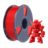 SUNLU PLA+ 2.0 - Filament 3D renforcé 1,75 mm 1 kg (rouge) : impression