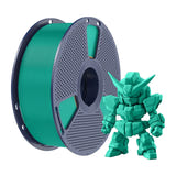 SUNLU PLA+ 2.0 - Filament 3D renforcé 1,75 mm 1 kg (vert gazon) : impression