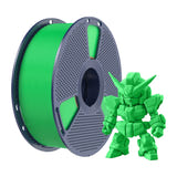 SUNLU PLA+ 2.0 - Filament 3D renforcé 1,75 mm 1 kg (vert) : impression