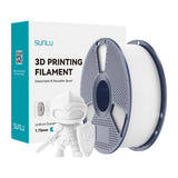 SUNLU PLA+ - Filament 3D robuste 1,75 mm 1 kg (blanc) : bobine